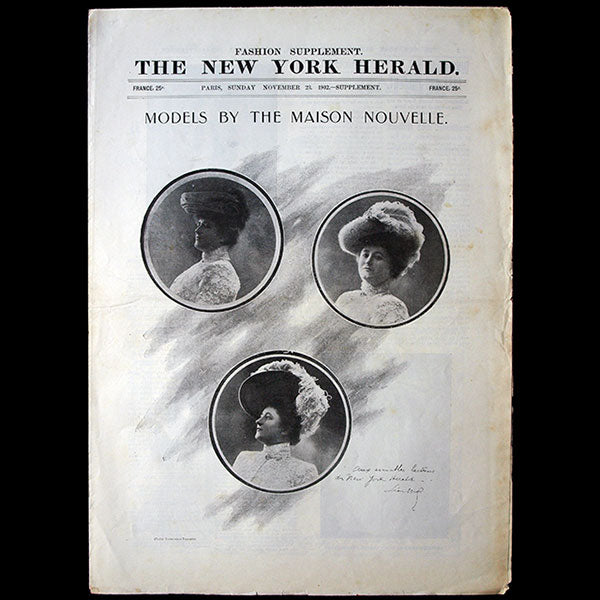 The New York Herald Fashion Supplement, November 23rd 1902