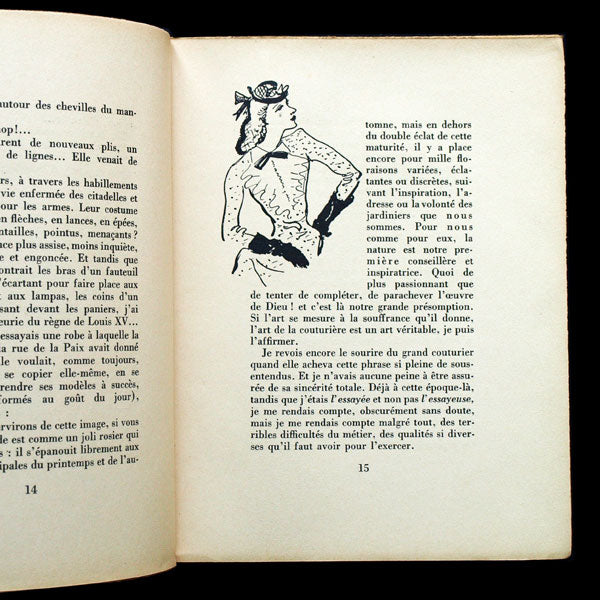 Ce que j'ai vu en chiffonnant la clientèle, illustrations de Dignimont (1938)