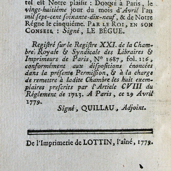 Gauthier - Traité contre l'Amour des Parures et le Luxe des Habits (1779)