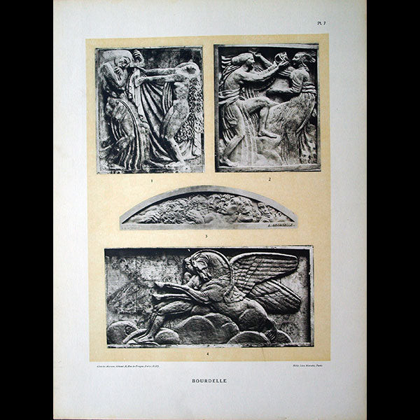 Rapin - La Sculpture Décorative Moderne, 1ère série (1926)