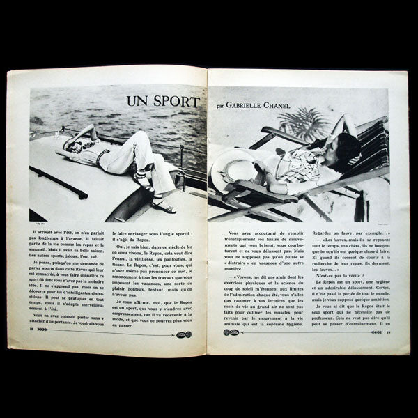 La Revue des Sports et du Monde Ford Mathis, n°26 (avril 1935)