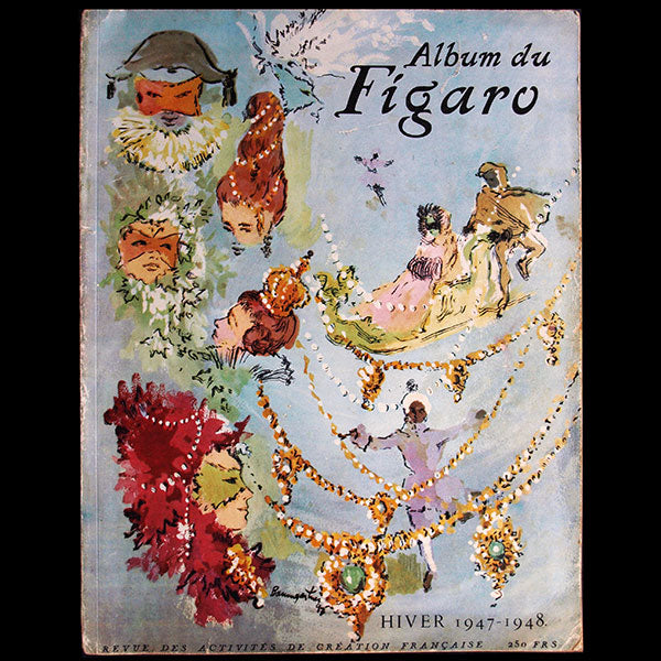 Album du Figaro, n°13, hiver 1947-1948, couverture de Baumgartner