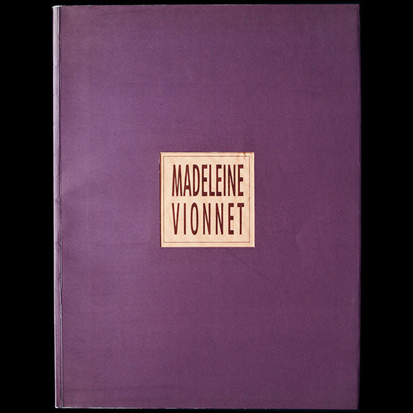 Vionnet - Madeleine Vionnet, l'art de la couture (1991)