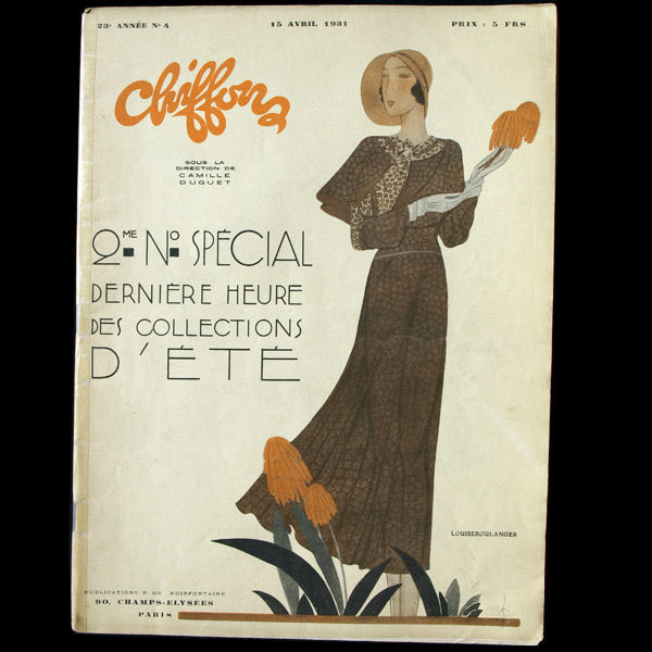 Chiffons, 15 avril 1931