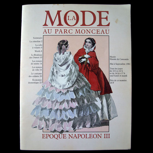 La Mode au parc Monceau - Epoque Napoléon III (1981)