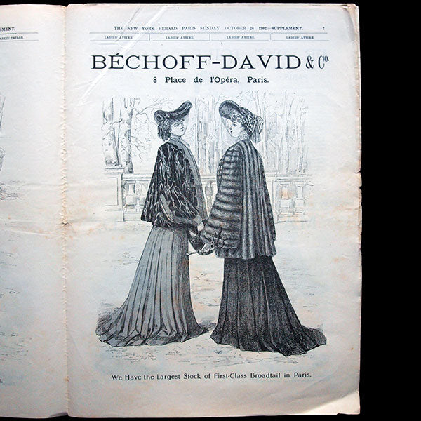 The New York Herald Fashion Supplement, October 26th 1902