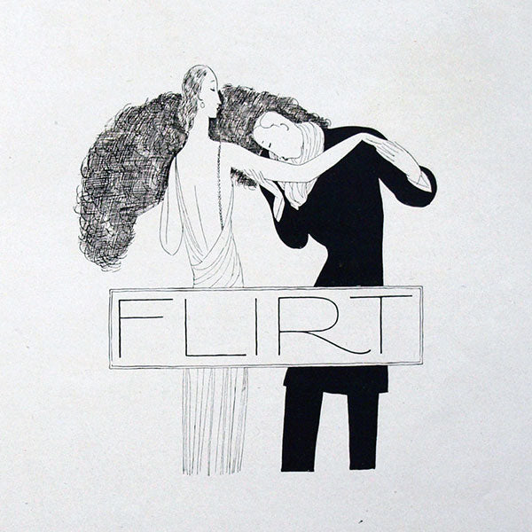 Flirt, Littérature, Arts, Elégances n°1 (15 mai 1922), couverture de Brunelleschi