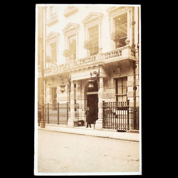 La maison Paquin, 39 Dover Street à Londres (1908)