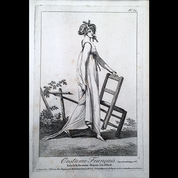 Chéreau - Costume Français, planches n°29, 31, 32 et 46 (circa 1798-1799)