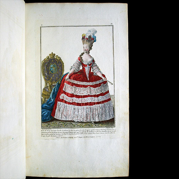 Gallerie des Modes et Costumes Français, collection de 15 planches (1778)