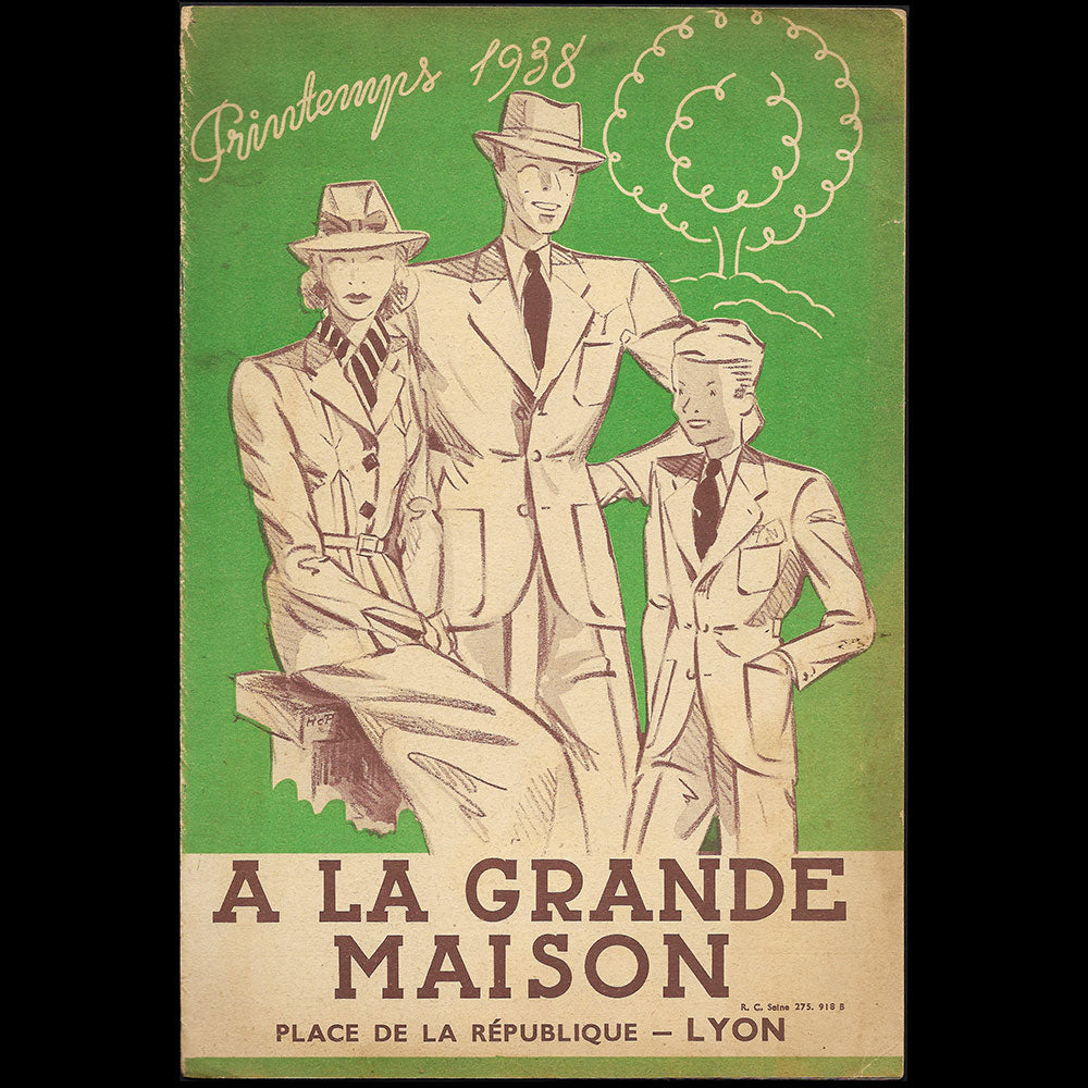A la Grande Maison - Catalogue du Printemps 1938 du magasin de Lyon