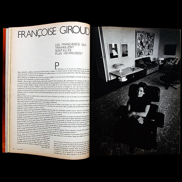 Vogue France (juin-juillet 1969), couverture de Jean-Loup Sieff