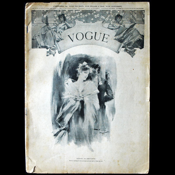 Vogue US (16 novembre 1893) - Warning to débutantes
