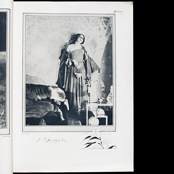 Fémina (juillet 1922), couverture de Charles Martin