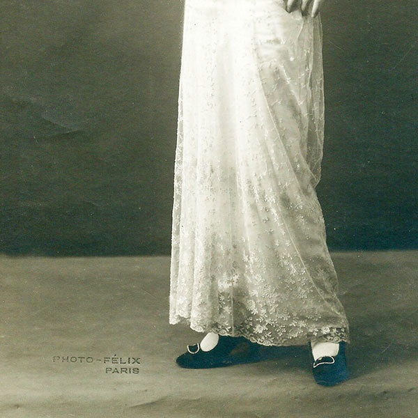 Drecoll - Modèle Abeille, photographie du studio Felix (circa 1910)