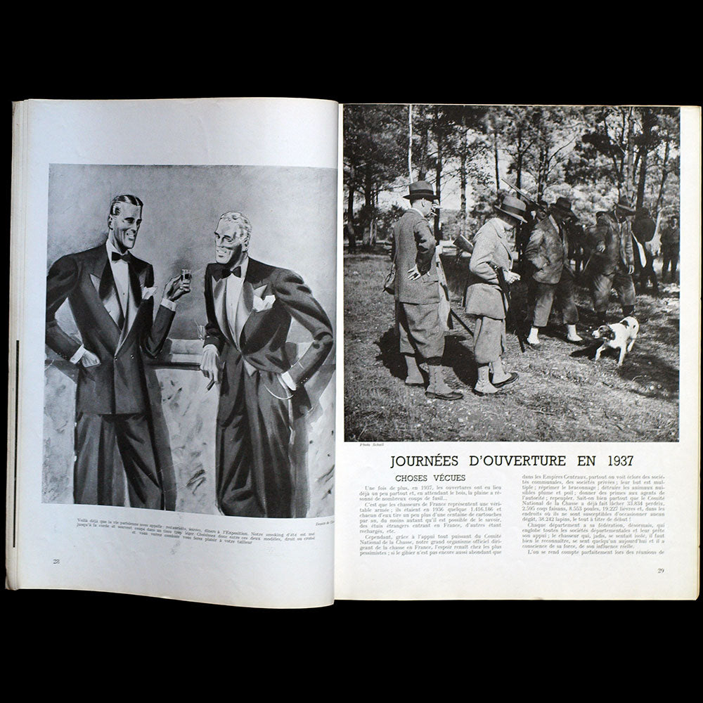 Adam, la revue de l'homme (15 septembre 1937), couverture de Garretto
