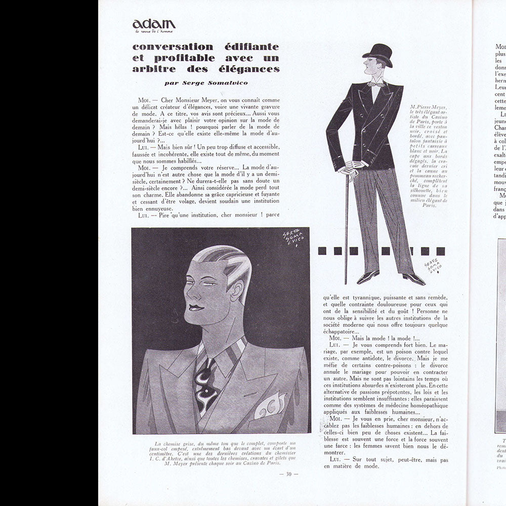 Adam, la revue de l'homme, n°23 (15 mars 1928)