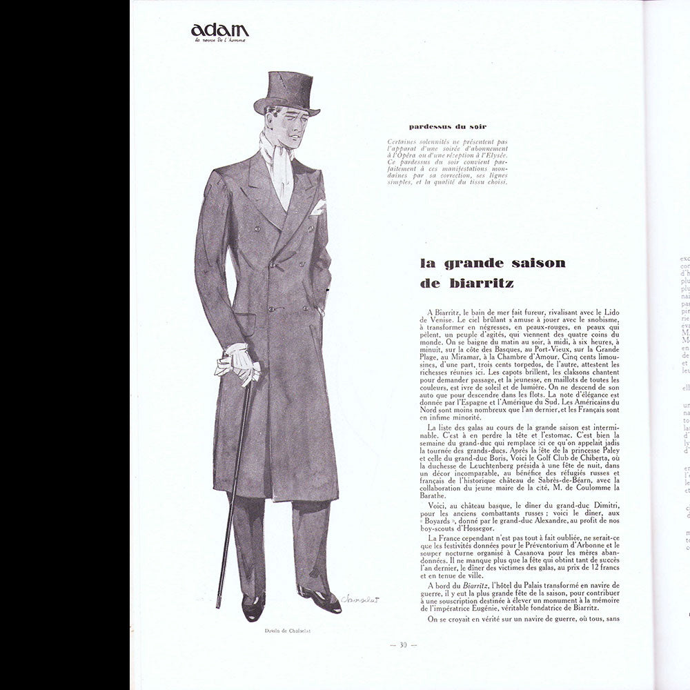 Adam, la revue de l'homme, n°42 (15 octobre 1929)