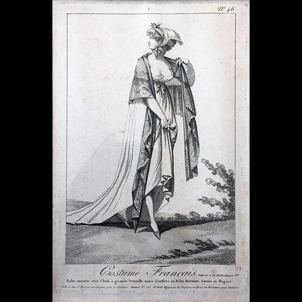 Chéreau - Costume Français, planches n°29, 31, 32 et 46 (circa 1798-1799)