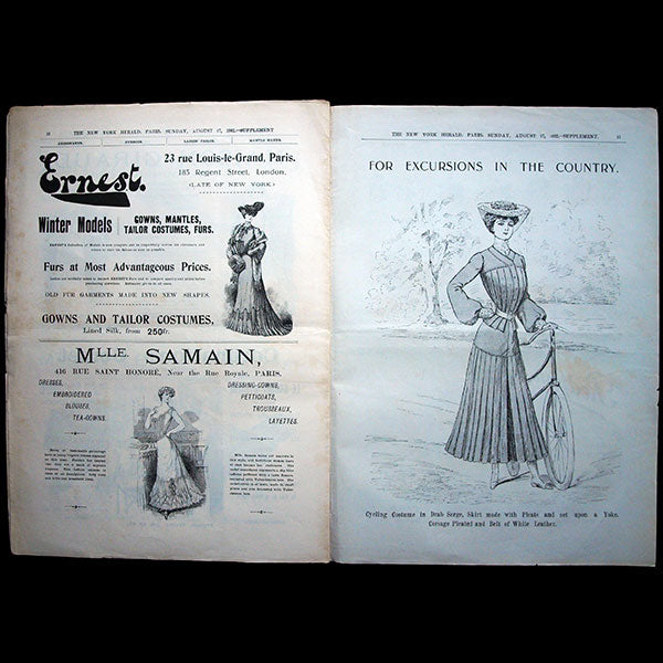 The New York Herald Fashion Supplement, August 17th 1902