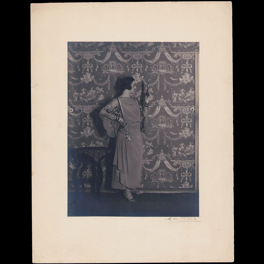 Alice Bernard - Robe, photographie de Talma (1920s)