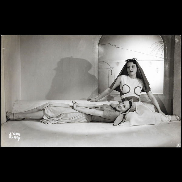 Alix (Madame Grès) - Robes de plage, tirage de D'Ora (circa 1936)