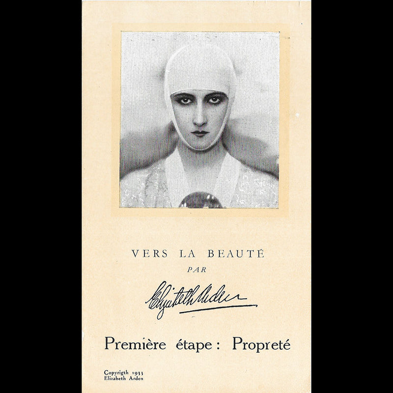 Elizabeth Arden - Vers la Beauté, document illustré par le Baron de Meyer (1933)