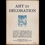 Art et décoration, Les tissus Delaunay (novembre 1926)