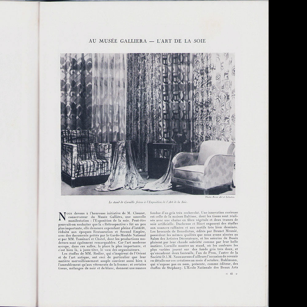Art et Industrie, mai 1928, couverture de Charles Loupot