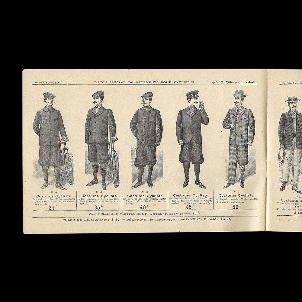 Au Petit Matelot - Catalogue de costumes pour tous les sports (circa 1890-1900)