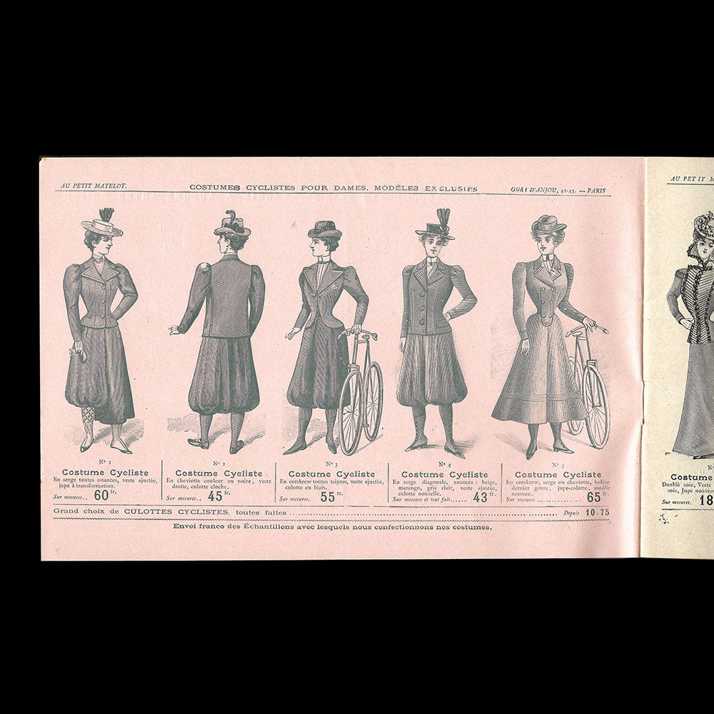 Au Petit Matelot - Catalogue de costumes pour tous les sports (circa 1890-1900)