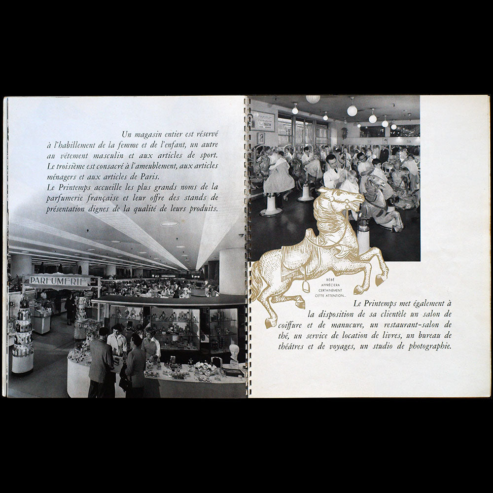 Au Printemps - Plaquette de présentation (1951)