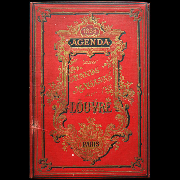 Grands Magasins du Louvre - Agenda pour 1886