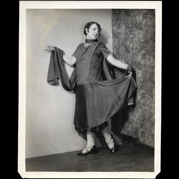 Callot Soeurs- Robe du soir de la maison Callot Soeurs portée par Carmel Myers (circa 1920s)
