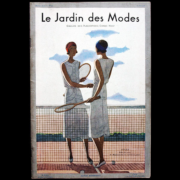 Le Jardin des Modes, n°131, 15 juin 1930, couverture de Pierre Mourgue