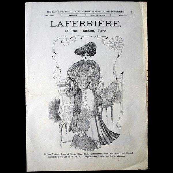 The New York Herald Fashion Supplement, October 26th 1902