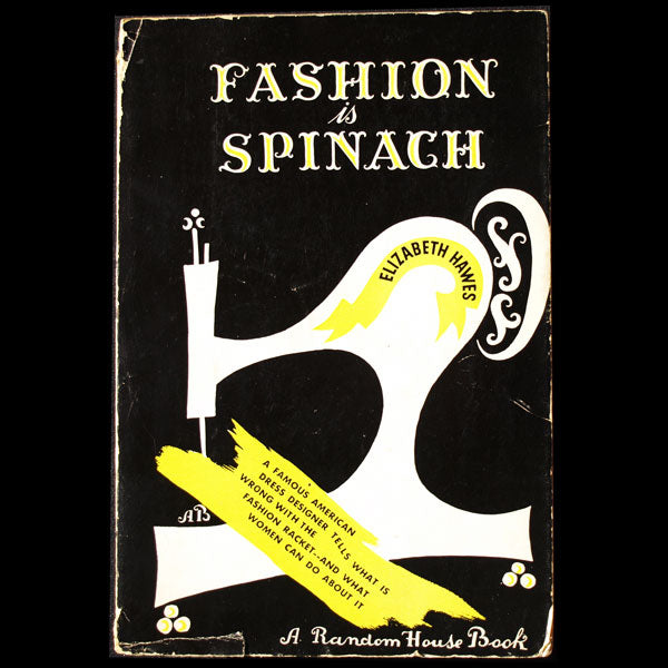 Fashion is Spinach, par Elizabeth Hawes, édition pré-originale, mise en page de Brodovitch (1938)