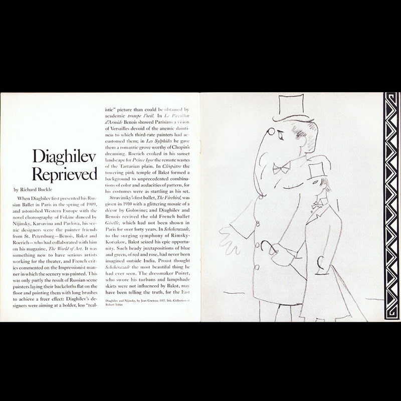 Diaghilev, Costumes & Designs of the Ballets Russes - Metropolitan Museum (1978)