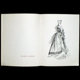 Pierre Balmain - A New French Style, illustré par René Gruau en 1946, réédition de 1985