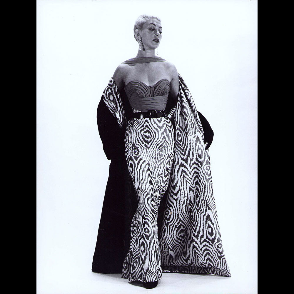 Pierre Balmain - Ensemble en gaze de Robert Perrier (1953)