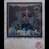 George Barbier - Celui qui monte un cheval noir (1916)