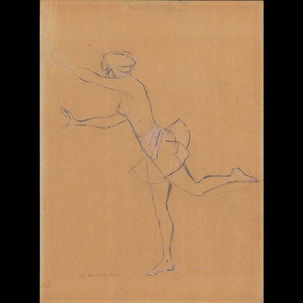George Barbier - Etude de danseuse (1926)