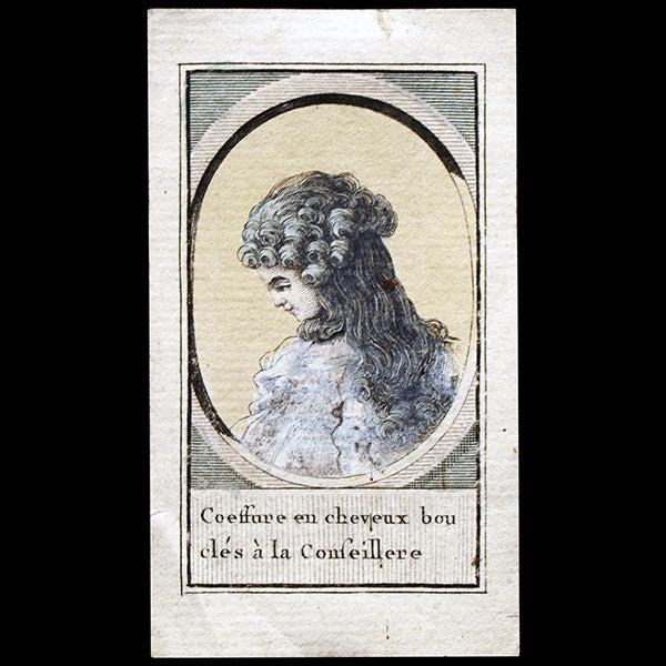 Gallerie des Modes et Costumes Français, 13ème suite de coiffures (1785)