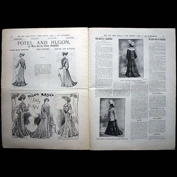 The New York Herald Fashion Supplement, April 27th 1902