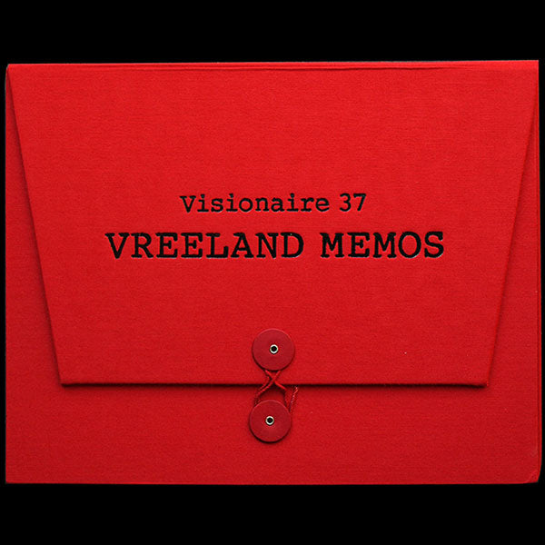Visionaire 37 - Vreeland's Memos 1962-1971 (2001)