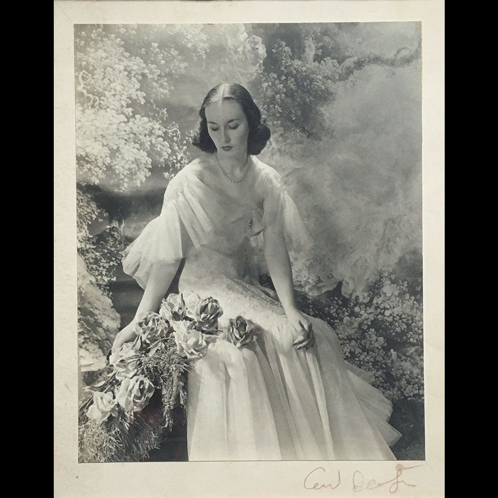 Cecil Beaton - Portrait de Monica Black, photographie de Cecil Beaton (circa 1930s)