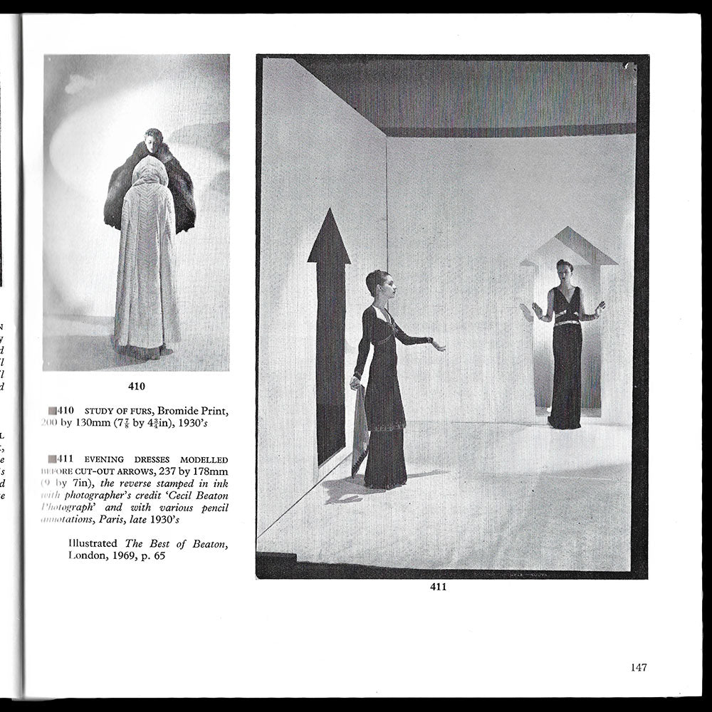 Photographic Images and other Material from the Beaton Studio, catalogue de vente de Sotheby's (1978)