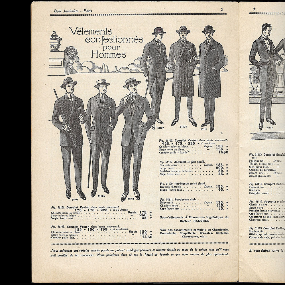 Belle Jardinière - Catalogue de l'été 1923