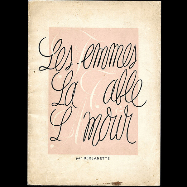 Berjanette - Les Femmes, la Table & l'Amour illustré par Léon Bénigni (1933)