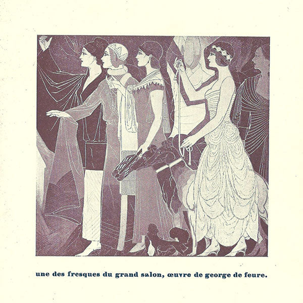 Madeleine Vionnet - Livret de présentation de la maison avenue Montaigne (circa 1925)